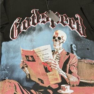 Godspeed Black Graphic Long Sleeve Men's Tee